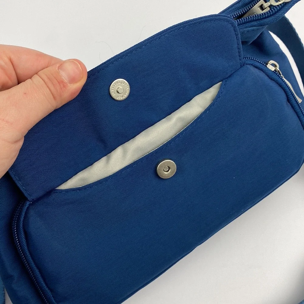 Baggallini | Blue Original Everyday Crossbody Bag - Picture 8 of 10
